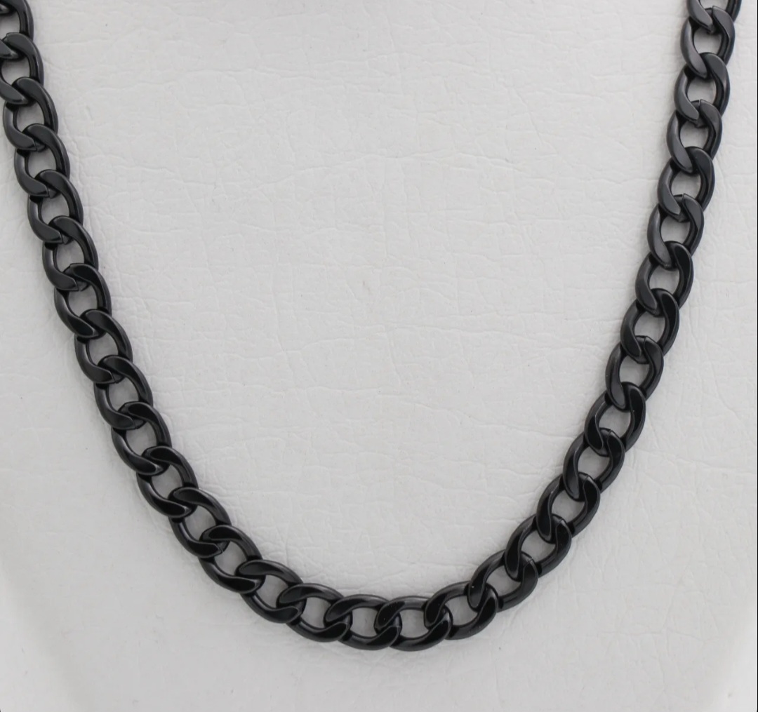 زنجیر استیل مشکی 7میل 70779