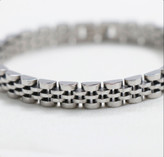دستبند رولکس نقره ای 8mm کد(2) 75074