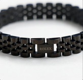 دستبند رولکس مشکی12mm کد (۲) 72363