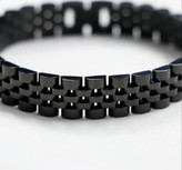 دستبند رولکس مشکی12mm کد (۲) 72363